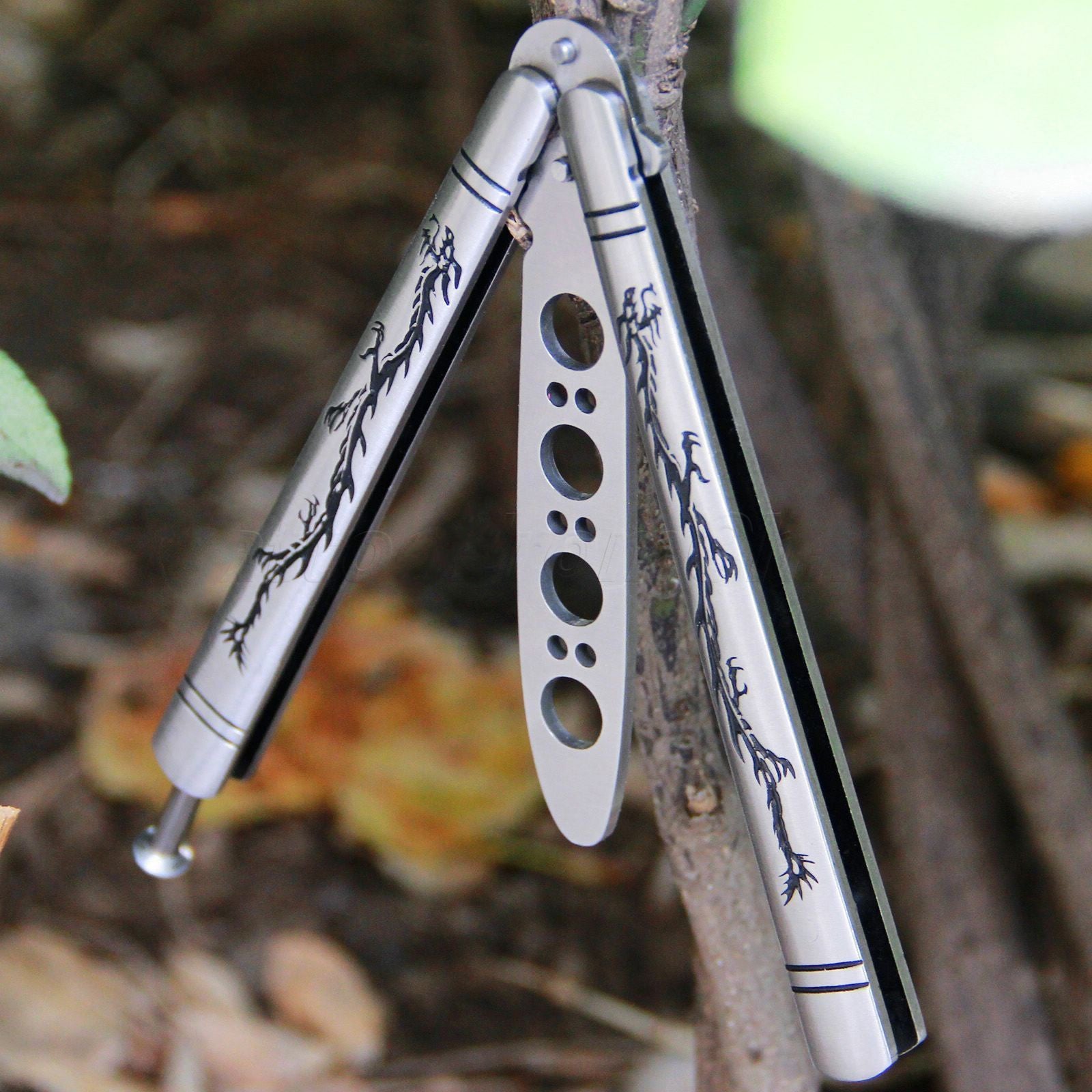 2025 Practice Butterfly Knife Swiss Army Knife Hunting Knife Training Knife Balisong Knife | POPOTR™