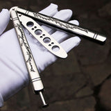 2025 Practice Butterfly Knife Swiss Army Knife Hunting Knife Training Knife Balisong Knife | POPOTR™