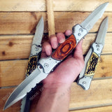 2025 Folding Knife Flick Knife Pocket Knife Hunting Knife Tactical Knife Assisted Knife | POPOTR™