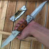 2025 Folding Knife Flick Knife Pocket Knife Hunting Knife Tactical Knife Assisted Knife | POPOTR™