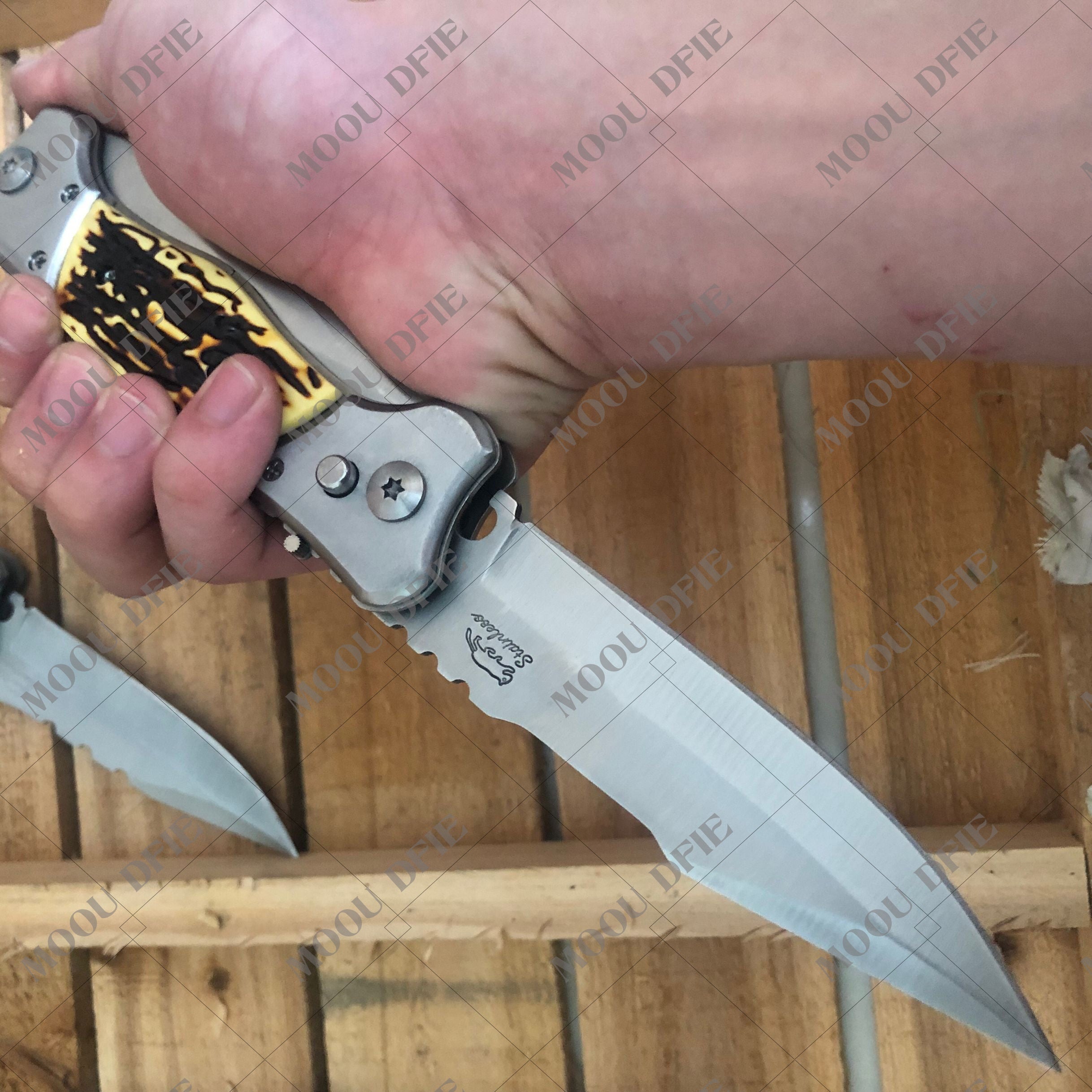 2025 Folding Knife Flick Knife Pocket Knife Hunting Knife Tactical Knife Assisted Knife | POPOTR™