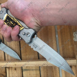 2025 Folding Knife Flick Knife Pocket Knife Hunting Knife Tactical Knife Assisted Knife | POPOTR™