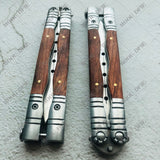 2025 Stiletto Knife Survival Knife Practice Butterfly Knife Pocket Knife Hunting Knife Training Knife Tactical Knife| POPOTR™