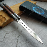 2025 Stiletto Knife Survival Knife Practice Butterfly Knife Pocket Knife Hunting Knife Training Knife Tactical Knife| POPOTR™