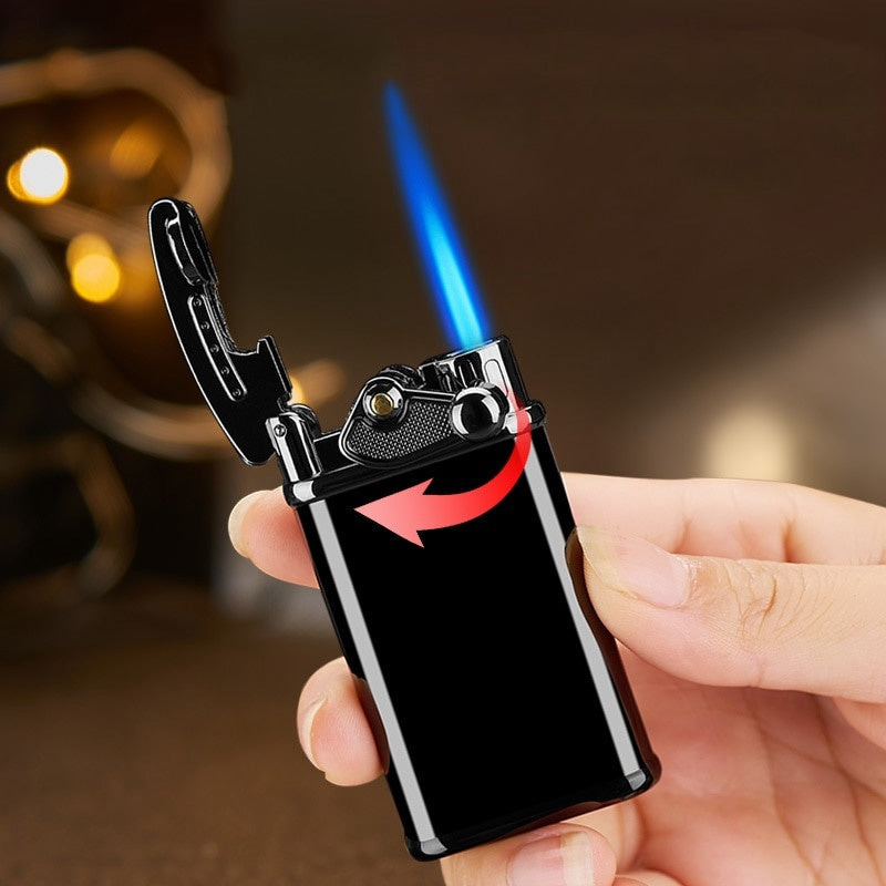 2025 Cigarette Lighter Flint Lighter Metal Lighter Torch Windproof Lighter Jet Lighter  Gas Lighter  Smoking Lighter | POPOTR™