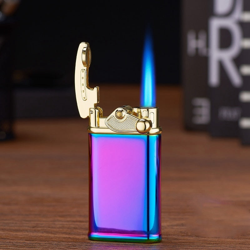 2025 Cigarette Lighter Flint Lighter Metal Lighter Torch Windproof Lighter Jet Lighter  Gas Lighter  Smoking Lighter | POPOTR™