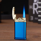 2025 Cigarette Lighter Flint Lighter Metal Lighter Torch Windproof Lighter Jet Lighter  Gas Lighter  Smoking Lighter | POPOTR™