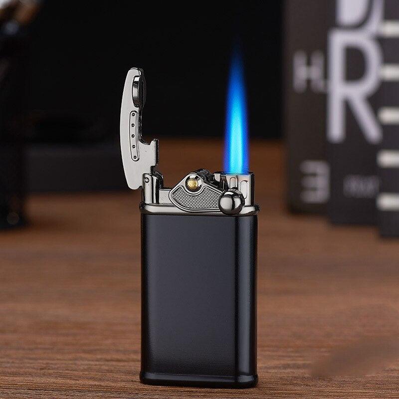 2025 Cigarette Lighter Flint Lighter Metal Lighter Torch Windproof Lighter Jet Lighter  Gas Lighter  Smoking Lighter | POPOTR™
