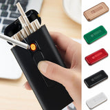 2025 Cigarette Lighter USB Lighter Windproof Lighter Rechargeable Lighter Cigarette Case Gun Lighter Bunnings | POPOTR™