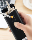 2025 Cigarette Lighter USB Lighter Windproof Lighter Rechargeable Lighter Cigarette Case Gun Lighter Bunnings | POPOTR™