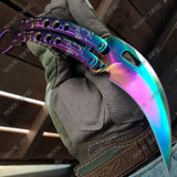 2025 Folding Knife Practice Butterfly Knife Hunting Knife Claws Stainless Steel Knife | POPOTR™
