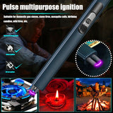 2025 Cigarette Lighter USB Lighter Windproof Lighter Rechargeable Lighter Electric Lighters For Sale   BBQ Lighter  Arc Lights| POPOTR™