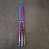 2025 Folding Knife Practice Butterfly Knife Hunting Knife Training Knife Titanium Knife Dragon Knife| POPOTR™
