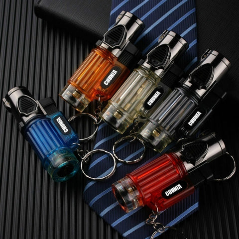 2025 Spray Gun Cigarette Lighter Torch Windproof Lighter Jet Lighter  Butane Lighters For Sale   Keychain Lighter  Smoking Lighter | POPOTR™