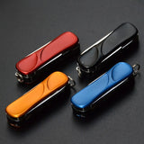 Six-in-one multi-function knife, mini small nail clippers, scissors, nail beauty combo,  outdoor gadget