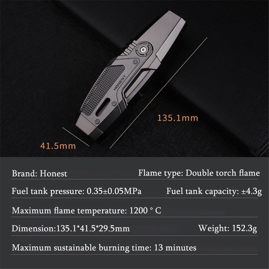 2025 Cigarette Lighter Metal Lighter Torch Windproof Lighter| POPOTR™