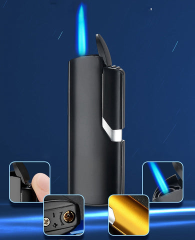 2025 Cigarette Lighter Metal Lighter Torch Windproof Lighter Jet Lighter  Butane Lighters For Sale   Gas Lighter| POPOTR™