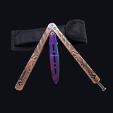 2025 Folding Knife Practice Butterfly Knife Hunting Knife Training Knife Stainless Steel Knife | POPOTR™