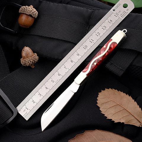 2025 Folding Knife Box Hunting Knife  Stainless Steel Knife Fruit Knife| POPOTR™