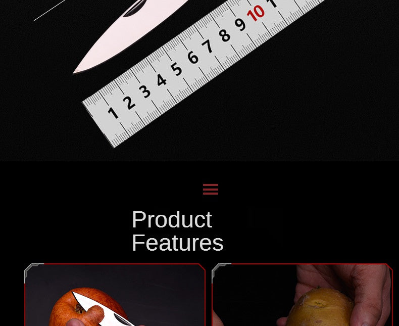 2025 Folding Knife Hunting Knife Stainless Steel Knife Fruit Knife| POPOTR™