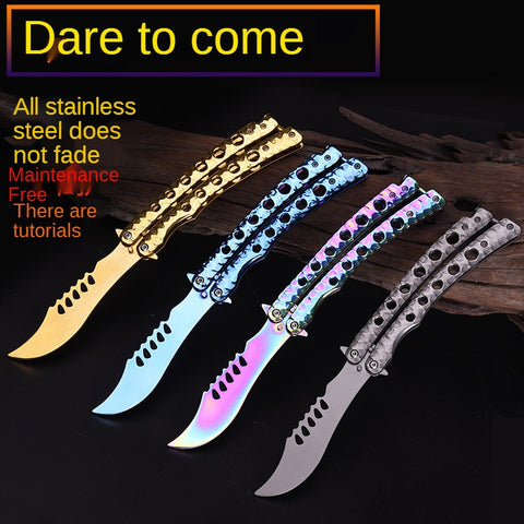 2025 Practice Butterfly Knife Hunting Knife | POPOTR™
