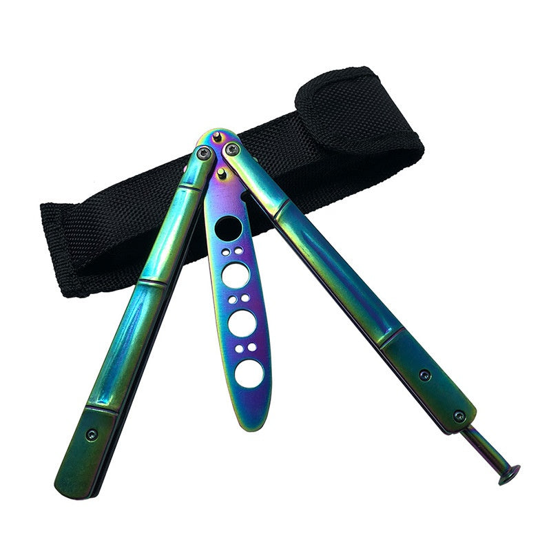 2025 Folding Knife Butterfly Knife Hunting Knife Training Knife Multifunction Knife | POPOTR™