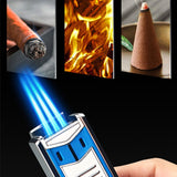 2025 Cigarette Lighter Windproof Lighter Personalized Lighters  Creative Lighters| POPOTR™
