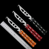 2025 Practice Butterfly Knife Hunting Knife Training Knife Blade Stainless Steel Knife Multi-purpose Knife| POPOTR™