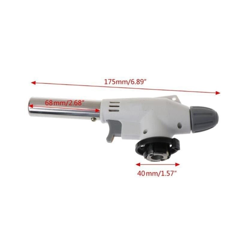 2025 Cigarette Lighter Metal Lighter Torch Windproof Lighter Butane Lighters For Sale   BBQ Lighter  Welding Gun | POPOTR™