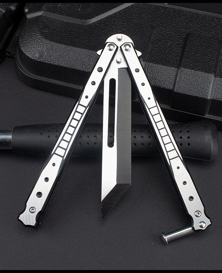 2025 Folding Knife Butterfly Knife Hunting Knife Training Knife Stainless Steel Knife| POPOTR™