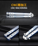 2025 Folding Knife Butterfly Knife Hunting Knife Training Knife Stainless Steel Knife| POPOTR™