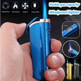 2025 Cigarette Lighter Metal Lighter Torch Windproof Lighter Jet Lighter  Butane Lighters For Sale   Refillable Lighter | POPOTR™