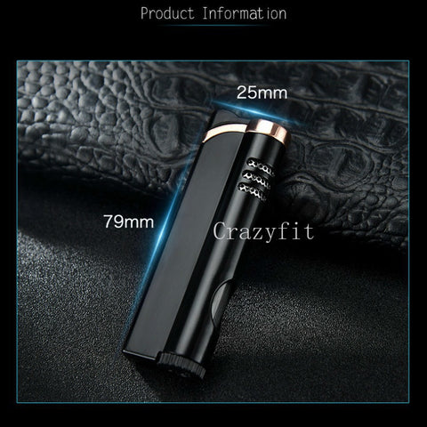 2025 Cigarette Lighter Metal Lighter Torch Windproof Lighter Jet Lighter  Butane Lighters For Sale   Refillable Lighter | POPOTR™