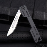 2025 Folding Knife Box Hunting Knife Blade Stainless Steel Knife Keychain Knife| POPOTR™