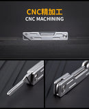 2025 Folding Knife Box Hunting Knife Blade Stainless Steel Knife Keychain Knife| POPOTR™