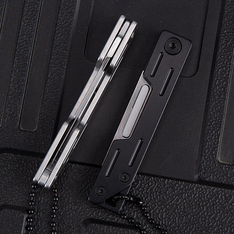 2025 Folding Knife Box Hunting Knife Blade Stainless Steel Knife Keychain Knife| POPOTR™