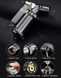 2025 Cigarette Lighter Metal Lighter Torch Windproof Lighter Creative Lighters Welding Gun | POPOTR™