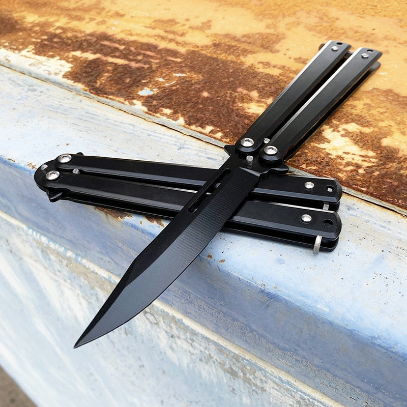 2025 Folding Knife Butterfly Knife Hunting Knife Blade| POPOTR™