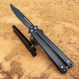 2025 Folding Knife Butterfly Knife Hunting Knife Blade| POPOTR™