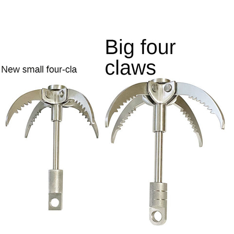 Flying Tiger Claw Machine New Outdoor Survival Stainless Steel Flying Tiger Claw Hook Wild Rock ...