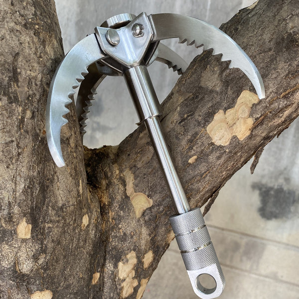 Flying Tiger Claw Machine New Outdoor Survival Stainless Steel Flying Tiger Claw Hook Wild Rock ...