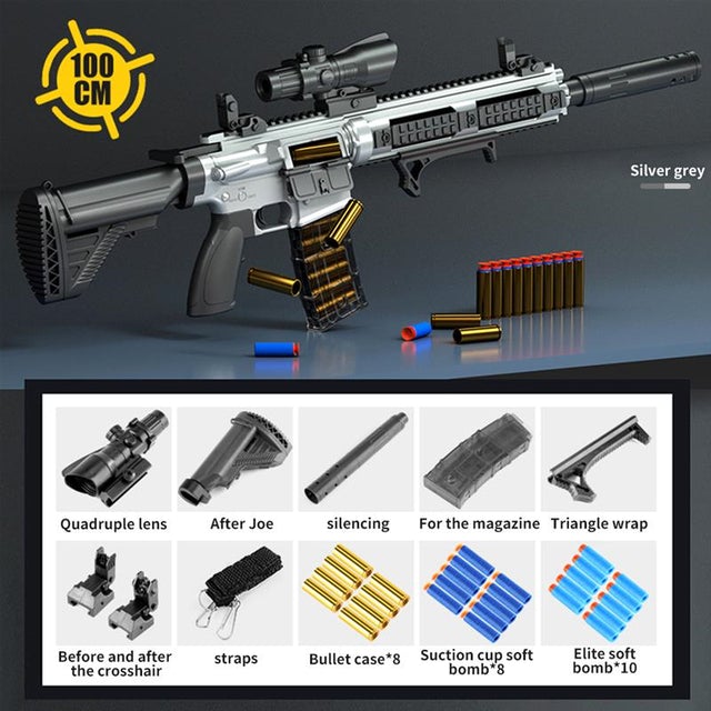 M416 Shell Ejection Soft Bullet Gun