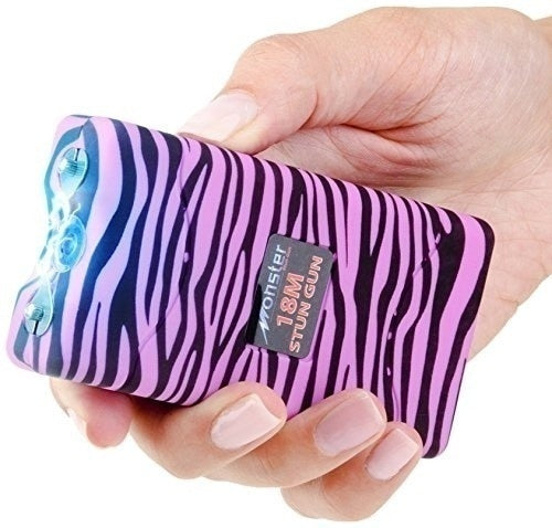 2025 Tactical Flashlight Stun Gun for sale Self-defense Weapons For Women Survival Camp | POPOTR™