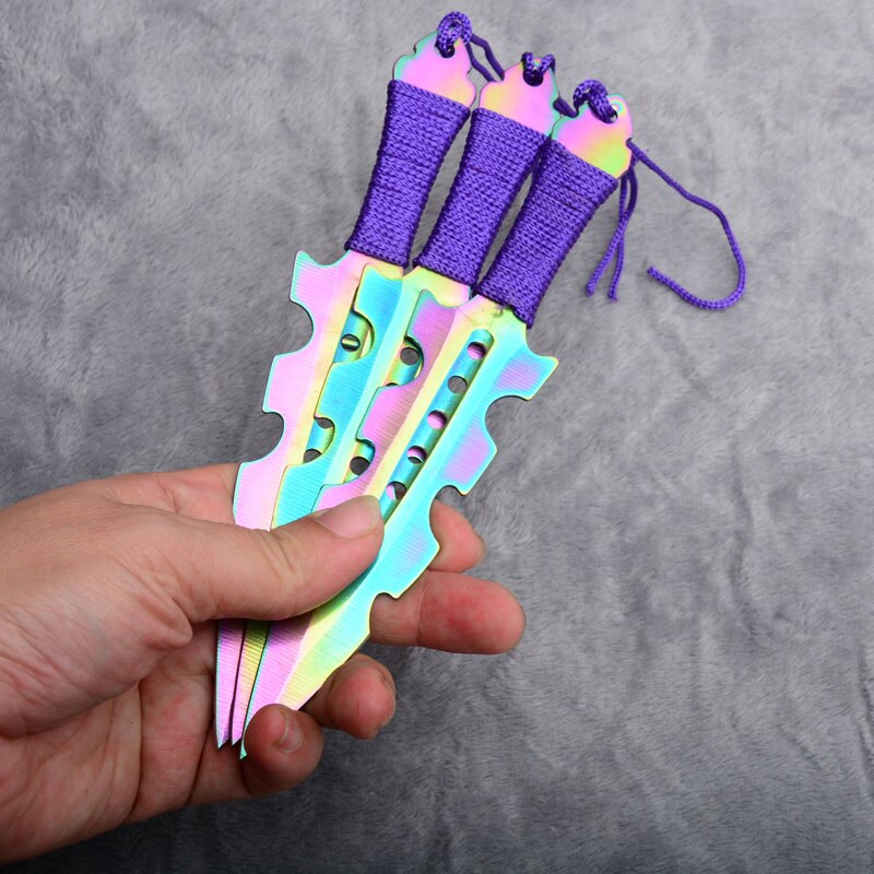 2025 Pop Dart Set Kunai Knives  Ninja Throwing Knife Set Tactical Knife Titanium Knife Hunting Knife Titanium Knife  | POPOTR™