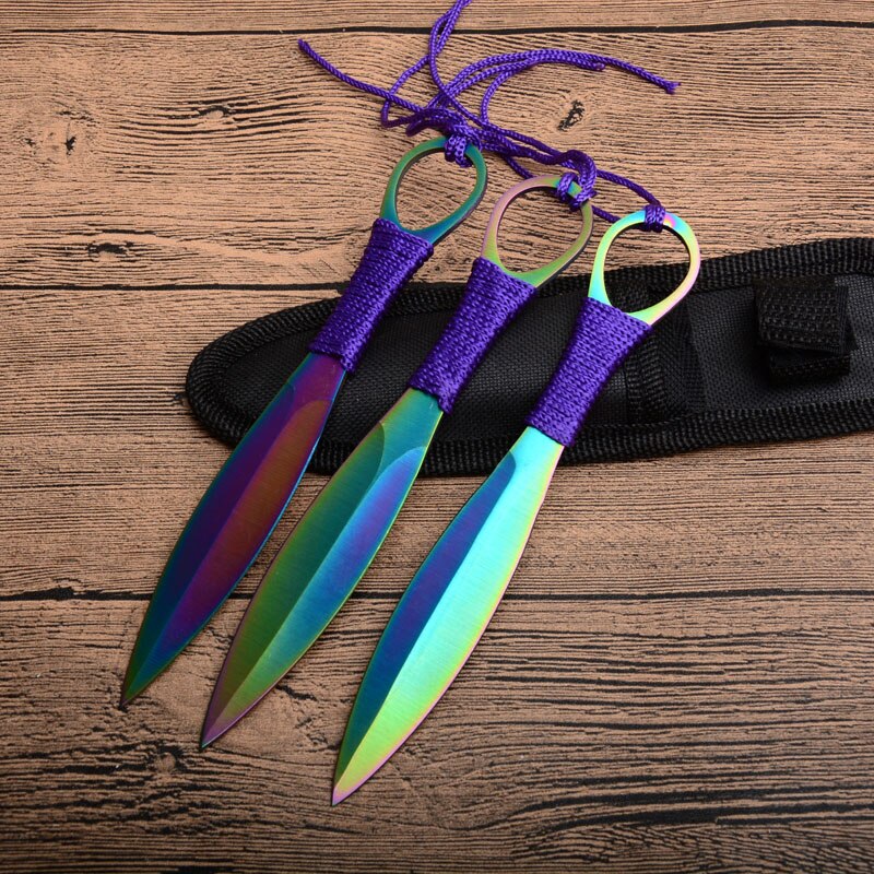 2025 Pop Dart Set Kunai Knives Hunting Knife Ninja Throwing Knife Tactical Knife Titanium Knife    | POPOTR™