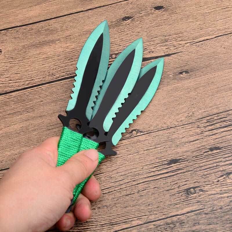 2025 Pop Dart Set Kunai Knives Hunting Knife Ninja Throwing Knife Set Tactical Knife Mouth Knife  | POPOTR™