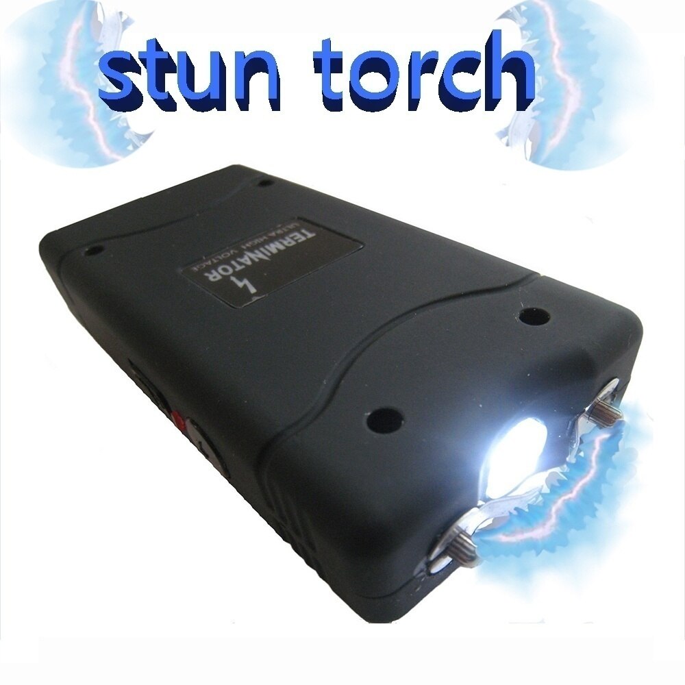 2025 Tactical Flashlight Stun Gun for sale Self-defense Weapons For Women Survival Camp | POPOTR™