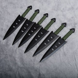 2025 3pcs/6pcs Ninja Kunai Knives Throwing Knives Set Bow and Arrow  | POPOTR™