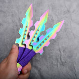 2025 Pop Dart Set Kunai Knives  Ninja Throwing Knife Set Tactical Knife Titanium Knife Hunting Knife Titanium Knife  | POPOTR™