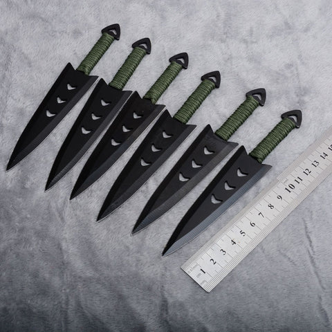 2025 3pcs/6pcs Ninja Kunai Knives Throwing Knives Set Bow and Arrow  | POPOTR™